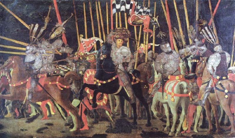 paolo uccello the battle of san romano Norge oil painting art